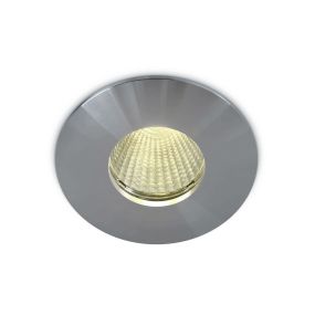 ONE Light COB Bathroom High Power - spot à encastrer - Ø 83 mm, Ø 70 mm à encastrer - 12W LED incl. - IP64 - aluminium