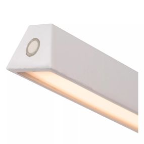 Lucide Lavale - lampe à poser - 27,2 x 13 x 42,3 cm - 3W LED avec fonction dimming incl - blanc