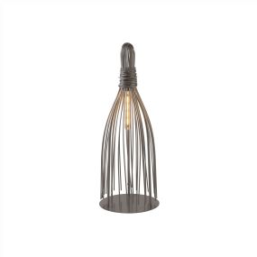 Searchlight Caraffe - lampe à poser - 78 cm - gris