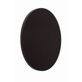 Lucide Glimpse - applique murale - Ø 14 x 3,6 cm - 5W LED incl - noir