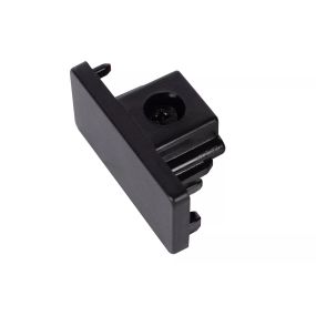 Lucide Embout de rail - Système de rail monophasé - lot de 2 - noir