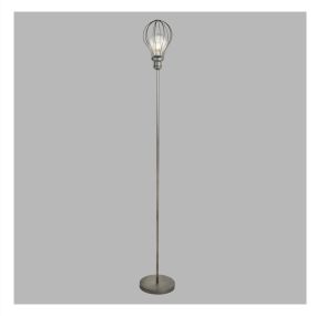 Searchlight Balloon Cage - lampadaire - 166 cm - argenté