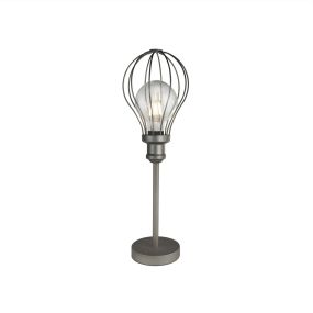 Searchlight Balloon Cage - lampe à poser - 50,5 cm - argenté