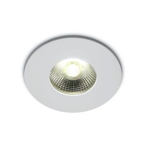 ONE Light Fire Rated Range - spot encastré - Ø 83 mm, Ø 68 mm encastré - 6W LED incl. - IP65 - blanc