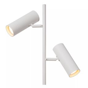 Lucide Clubs - lampadaire - Ø 22 x 140 cm - blanc