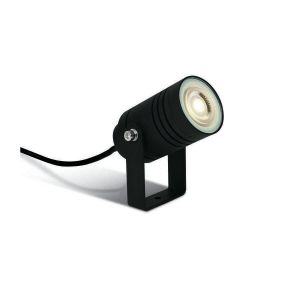 ONE Light GU10 Garden - spot au sol sur pointe - Ø 13,2 x 11,2 cm - IP65 - noir