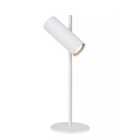 Lucide Clubs - lampe à poser - Ø 15 x 42 cm - blanc