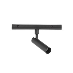 Nova Luce Lod - point lumineux système de rail magnétique - Ø 3,2 x 19,6 cm - 10W LED incl. - noir sable