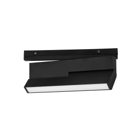 Nova Luce Harn - luminaire pour système de profilés magnétiques - 24,5 x 11 cm - 15W LED inclus - noir sable