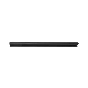 Nova Luce Planet 04 - profilé magnétique encastré sans garniture pour plafonds en plâtre - 100 x 6,5 x 3,9 cm - noir sable