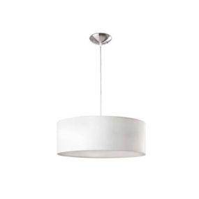 Faro Seven - lampe suspendue - Ø 50 x 19 cm - blanc mat