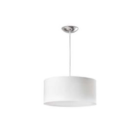 Faro Seven - lampe suspendue - Ø 40 x 18 cm - blanc mat