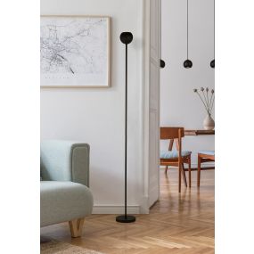 Searchlight Hero - lampadaire - 180 cm - noir