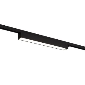 Maxlight Linear - Système de rail triphasé - 66,2 x 5 x 6,6 cm - 18W LED incl. - noir