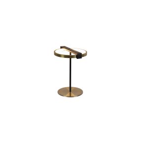 Searchlight Aerial - lampe de table - 28 x 35 cm - 3 niveaux de gradation - 13W LED incl - noir et or