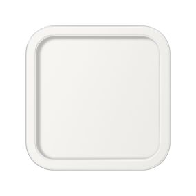 ETH Loïs - plafonniers - 30 x 30 x 5 cm - 3 niveaux de gradation - 24W LED incl. - IP44 - blanc