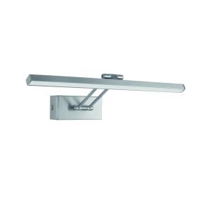 Nova Luce Marnell - applique murale - 37,6 x 20,5 x 5,5 cm - 12W LED inclus - nickel