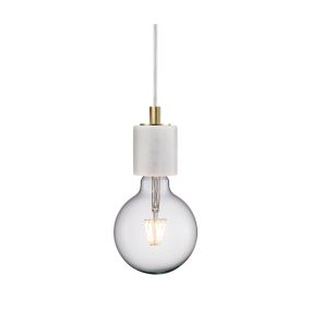 Nordlux Siv - lampe suspendue - Ø 6 x 280 cm - blanc