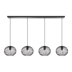 ETH Wire 2.0 - lampe suspendue - 120 cm - noir