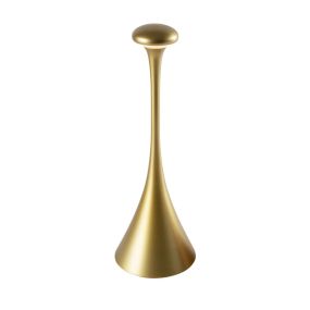 VK lighting Trumpet - lampe de table d'extérieur - Ø 5 x Ø 9 x 29,2 cm - 2,2W LED dimmable incl - IP54 - or