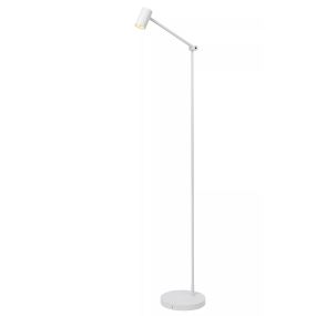 Lucide Tipik - lampadaire rechargeable - 37,3 x 22 x 138 cm - 3 step dimmer - 3W LED incl - blanc