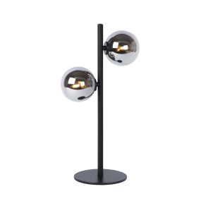 Lucide Tycho - lampe à poser - 15 x 22 x 43 cm - noir