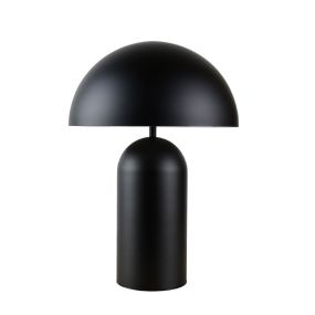 Artdelight Best - lampe à poser - Ø 35 x 50 cm - noir/blanc