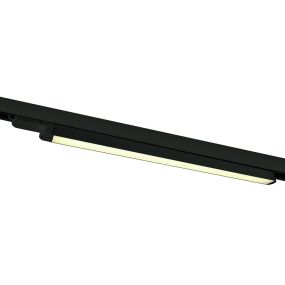 ONE Light LED Linear Track Light - Système de rail triphasé - 65 x 3 x 3 cm - 16W LED incl. - noir - couleur de lumière blanche