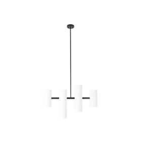Maxlight Laxer - lampe suspendue - 80 x 145 cm - noir et blanc