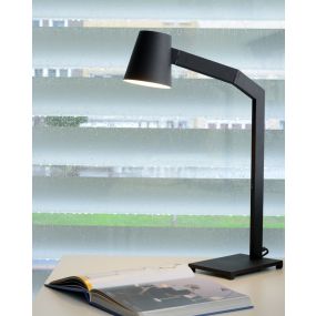 Lucide Mizuko - lampe de bureau - 13 x 22 x 67 cm - noir