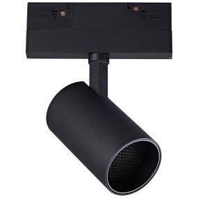 VK Lighting Kona - système de rail magnétique - spot sur rail avec nid d'abeille - 13,9 x 6,2 x 15,9 cm - LED 13W inclus - dimmable 1-10V - noir