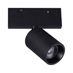 VK Lighting Kona - système de rail magnétique - spot sur rail - 13,9 x 6,1 x 14,2 cm - 11W LED inclus - 1-10V dimmable - noir