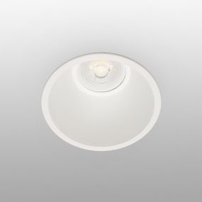 Faro Fresh - spot encastrable - Ø 89 mm, Ø 83 mm encastrable - IP65 - blanc mat