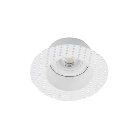 Faro Fresh Trimless - spot encastrable - Ø 120 mm, Ø 90 mm encastrable - blanc mat