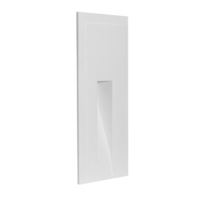 VK Lighting Gypsum - applique encastrée - 20 x 9 x 50 cm - blanc