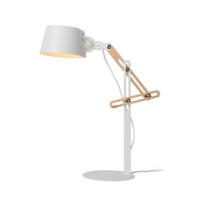 Lucide Kreen - lampe de bureau - 46 x 18 x 65 cm - blanc