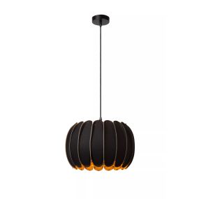 Lucide Spencer - lampe suspendue - Ø 30 x 149,5 cm - noir