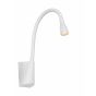 Lucide Galen-LED - lampe de chevet - 62 x 35 x 25 cm - 3W LED incl. - blanc