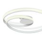 ONE Light Swirl - plafonnier - Ø 58 x 9,5 cm - 30W LED incl. - blanc