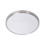 Lucide Casper I - plafonnier - Ø 41 x 10,5 cm - 24W LED incl. - IP44 - chrome mat