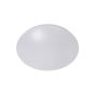 Lucide Bianca-LED - plafonnier de salle de bain - Ø 36 x 11,5 cm - 3 niveaux de gradation - 18W LED incl. - IP21 - opale