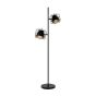 Lucide Grid - lampadaire - 40 x 18 x 140 cm - noir