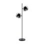 Lucide Grid - lampadaire - 40 x 18 x 140 cm - noir