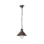 Faro Nautica - lampe suspendue - Ø 34,5 x 108 cm - IP33 - brun rouille