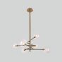 Maxlight Lollipop - lampe suspendue - 70 x 60 x 115 cm - laiton