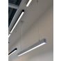 Roi Du Luminaire Slim Line - lampe suspendue - 118 x 5,5 x 3,3 cm - 22,5W LED incl. - blanc