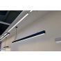 Roi Du Luminaire Slim Line - lampe suspendue - 178 x 5,5 x 3,3 cm - 34W LED incl. - noir