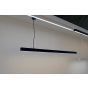 Roi Du Luminaire Slim Line - lampe suspendue - 178 x 5,5 x 3,3 cm - 34W LED incl. - noir