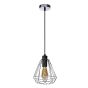 Lucide Kyara - lampe suspendue - Ø 20 x 155 cm - chrome