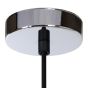 Lucide Kyara - lampe suspendue - Ø 20 x 155 cm - chrome